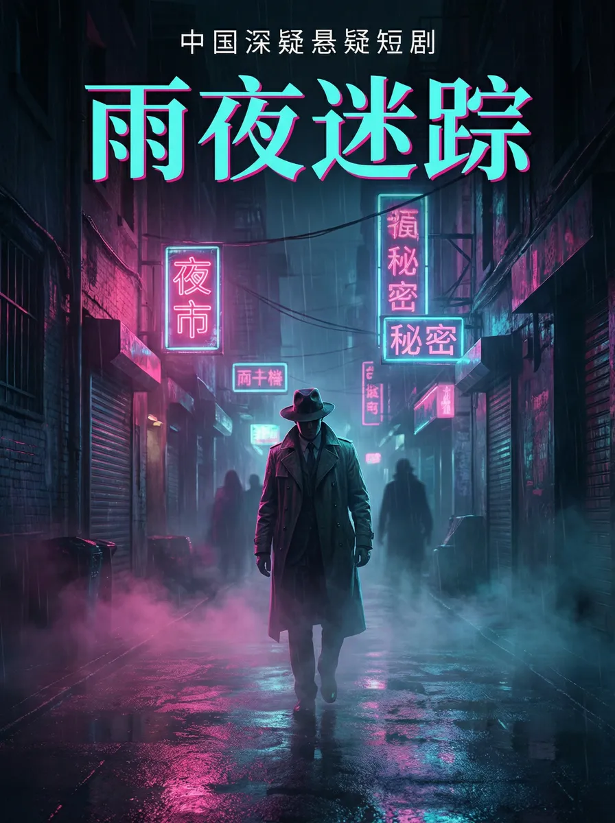 车震 悬疑追踪短剧 - 雨夜迷踪海报